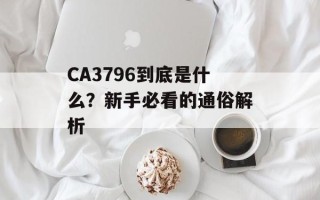 CA3796到底是什么？新手必看的通俗解析