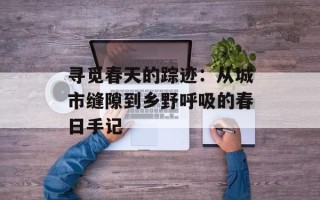 寻觅春天的踪迹：从城市缝隙到乡野呼吸的春日手记