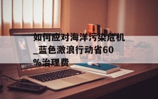 如何应对海洋污染危机_蓝色激浪行动省60%治理费