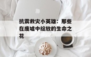 抗震救灾小英雄：那些在废墟中绽放的生命之花